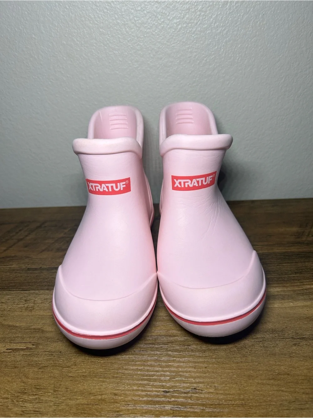 XTRATUF Kids' Pink Slip-On Rain & Snow Clogs